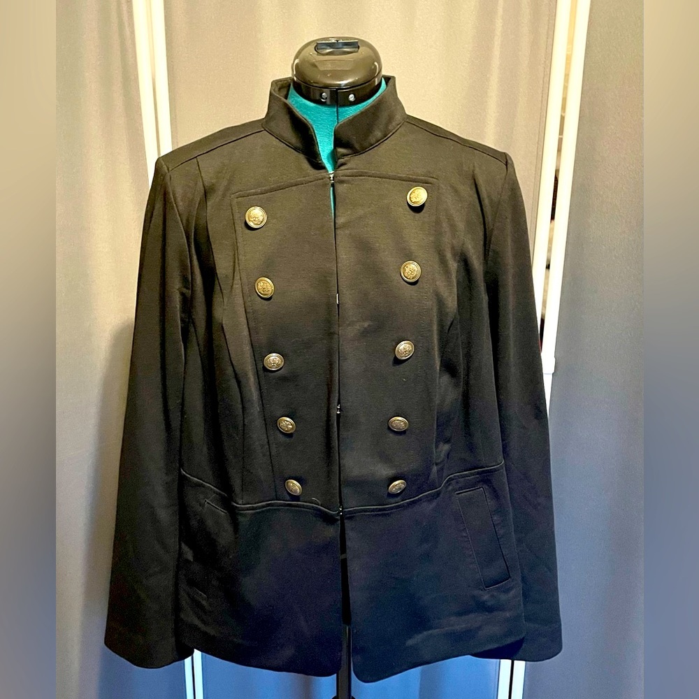 Lane Bryant 14 Military style jacket coat